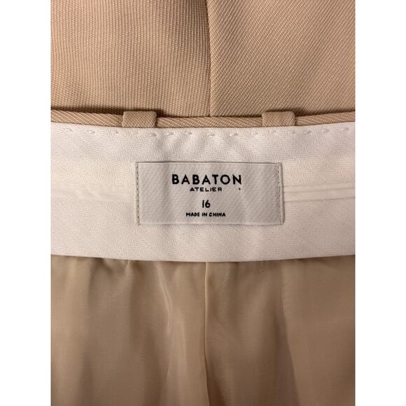 Babaton Agency Pants 16 Womens Aritzia High Waist Wool Twill Trouser - Picture 6 of 7